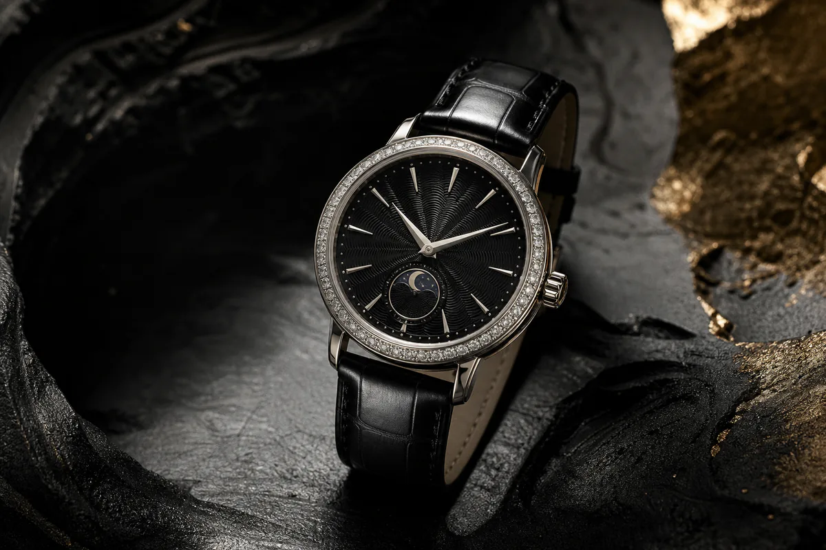 Genève Moonphase automatic Swiss watch